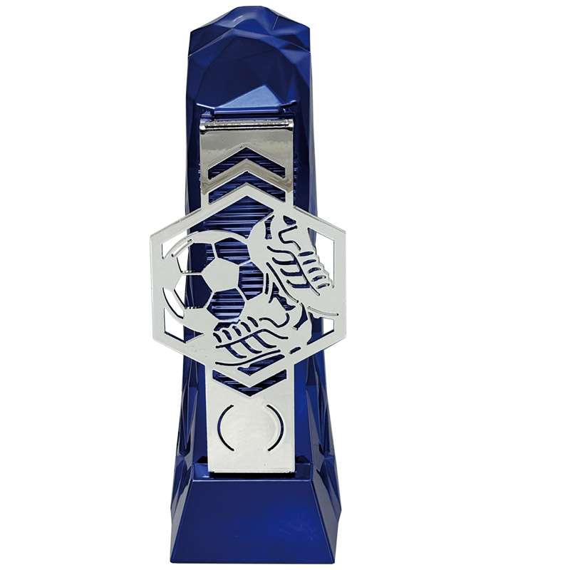 HENGE FOOTBALL HEXAGON – SILVER – BLUE