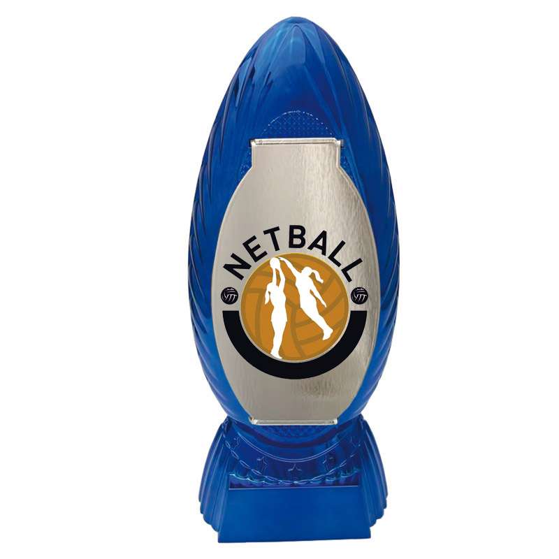 DOMINATOR – NETBALL SILVER – BLUE