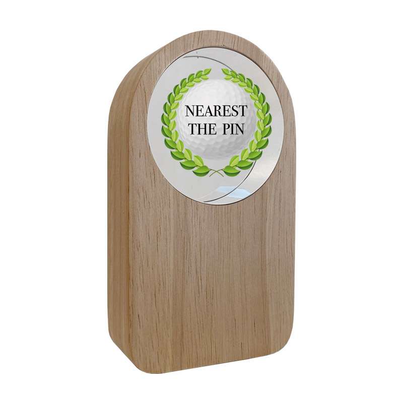 WOOD AND GLASS TROPHY – NEAREST