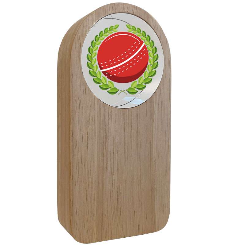WOOD AND GLASS TROPHY – CRICKET