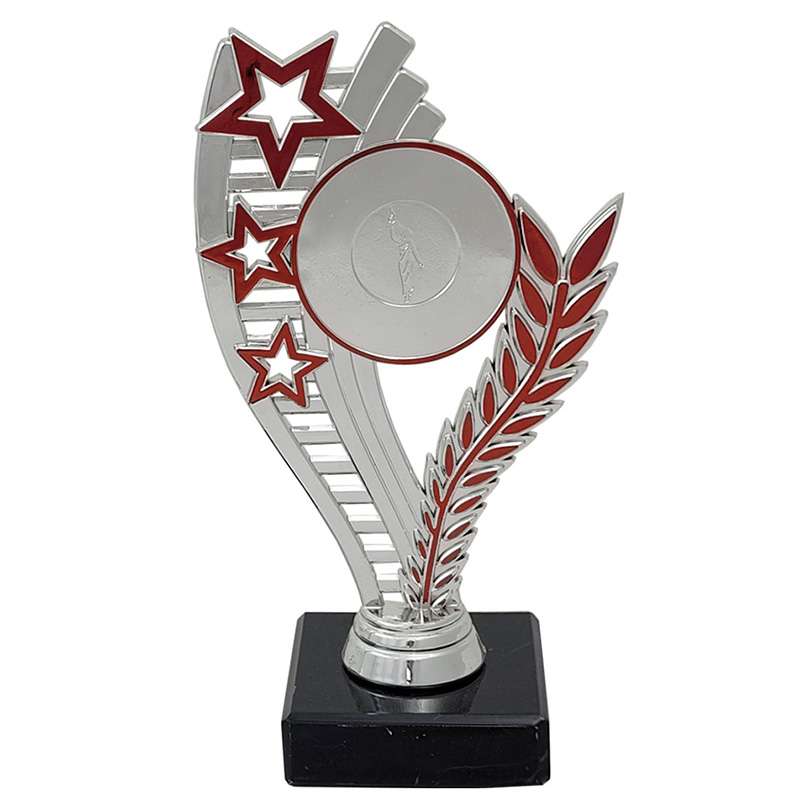 RED STARS & LAUREL SILVER TROPHY