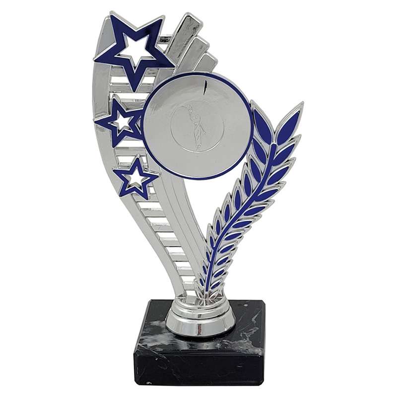 BLUE STARS & LAUREL SILVER TROPHY