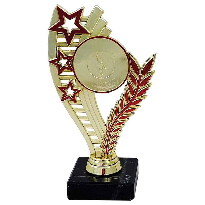 RED STARS & LAUREL GOLD TROPHY