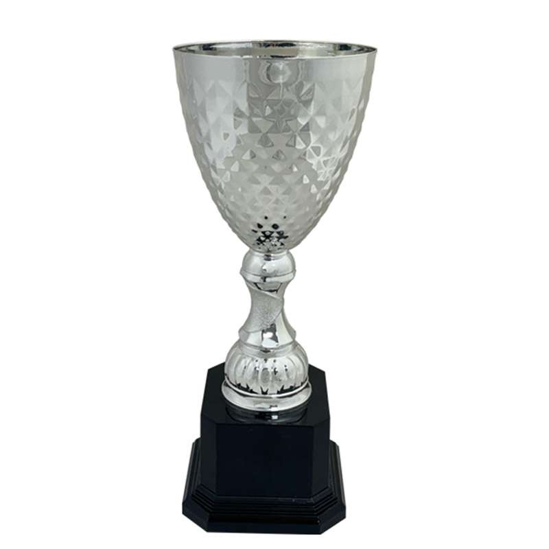 SILVER FACET CUP