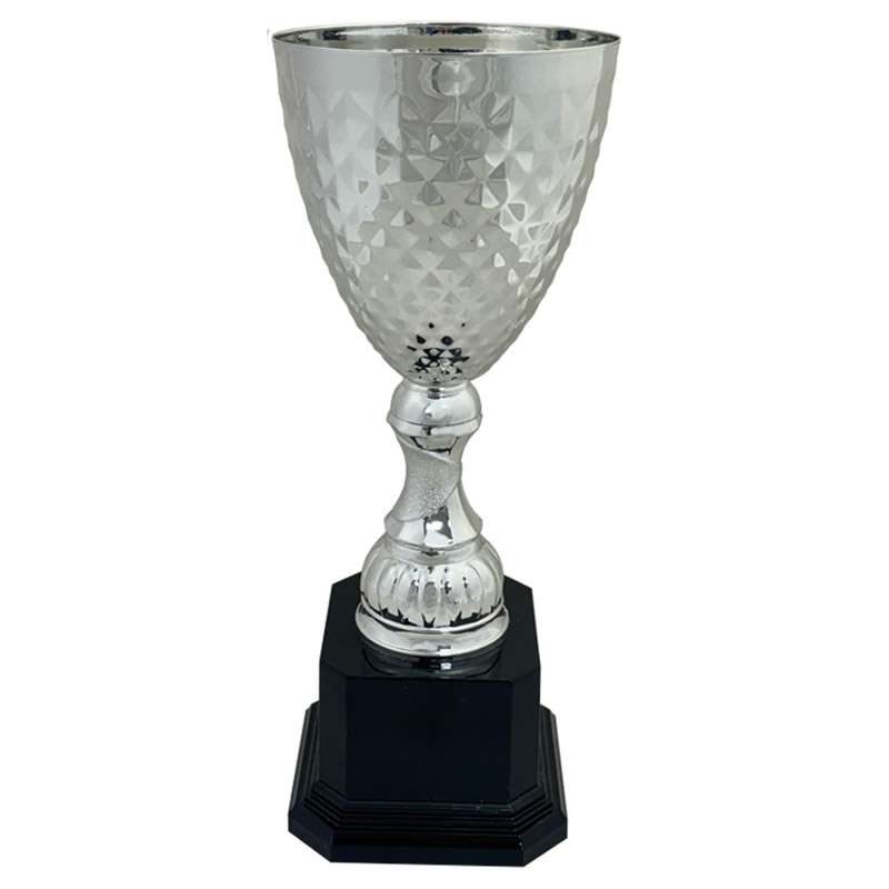SILVER FACET CUP