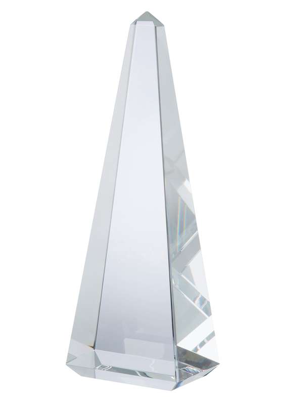 LG 10in Clear Optical Crystal Award – Clear