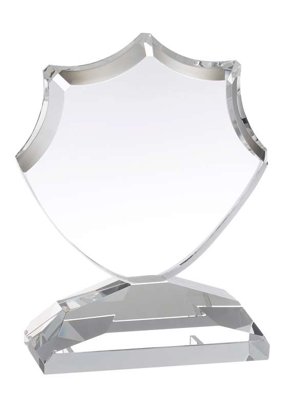 LG 6.75in Clear Optical Crystal Award – Clear