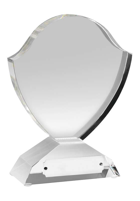 LG 6in Clear Optical Crystal Award – Clear