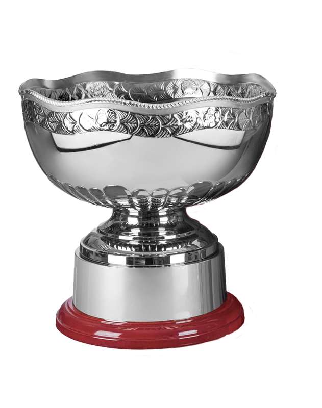 NH 10in x 10in Swatkins Revolution HC Pentagon Bowl Award – Silver