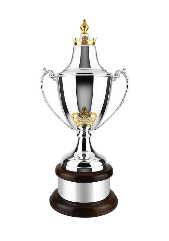 NH 17in Swatkins Ultimate Regal Crown HC Award Complete – Silver/Gold
