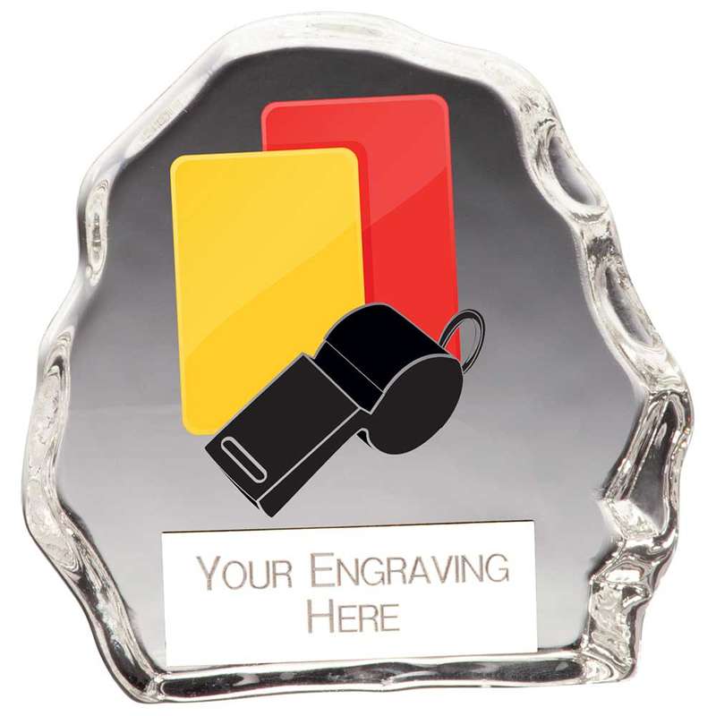 Mystique Referee Glass Award