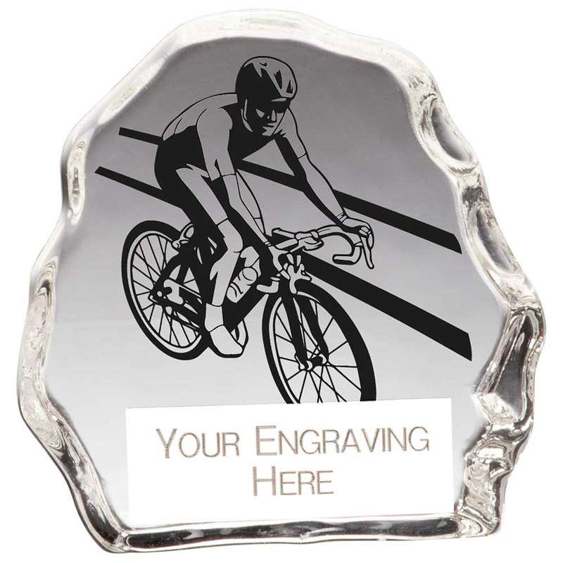 Mystique Cycling Glass Award