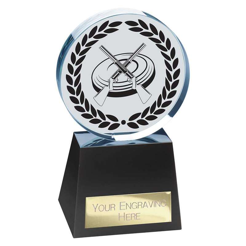 Emperor Clay Pigeon Crystal Award