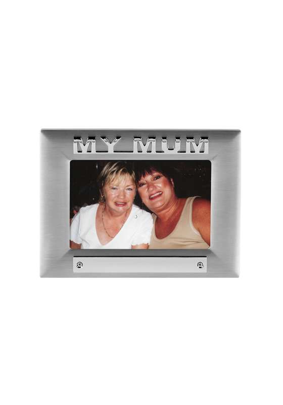 MB 7in x 5.25in My Mum Photoframe – 6in x 4in Photo – Silver