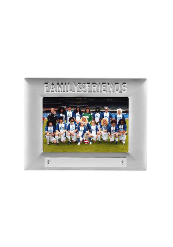 MB 7in x 5.25in Family & Friends Photoframe – 6in x 4in – Silver