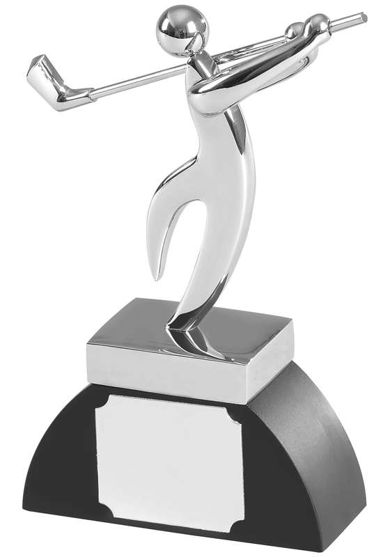 MB 4.5in Golf Figurine – Silver