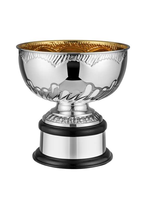 NH 10.75in Swatkins Ultimate Liberty Bowl HC Award Complete – Silver