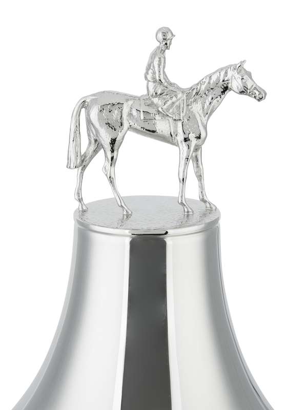 Swatkins Horse & Jockey Lid for N108 & N109 – Silver