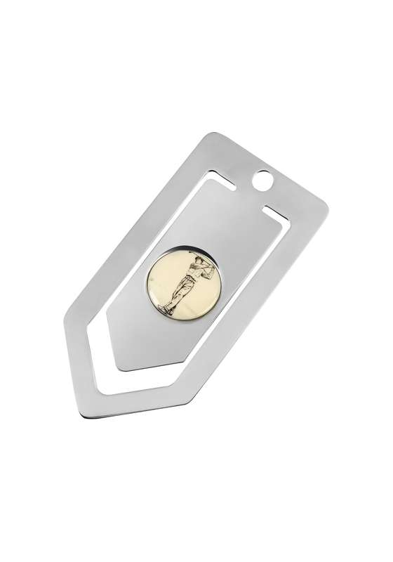 MB 6in Golf Book Mark – Silver