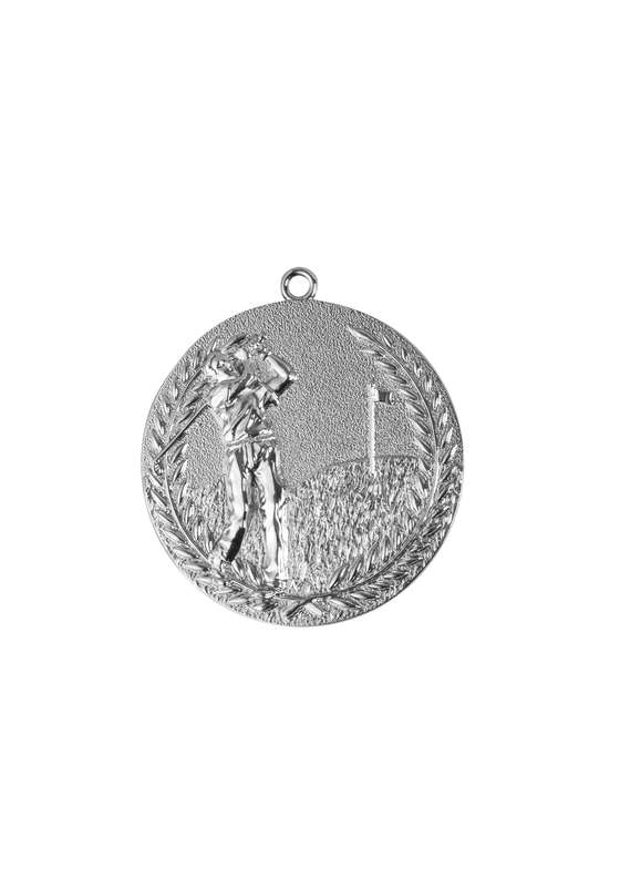 MB 68mm Silver Finish Golf Medal – Silver