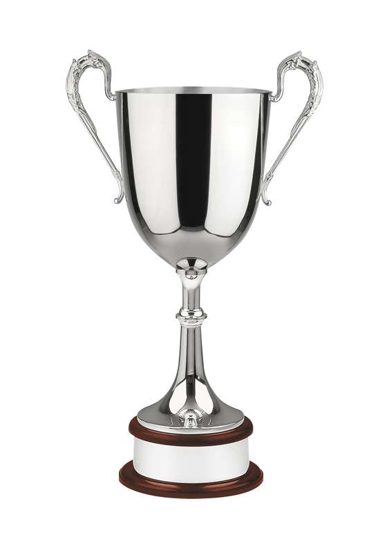 NH 25.5in Swatkins Revolution Colossal Nickel Plated Award – Silver