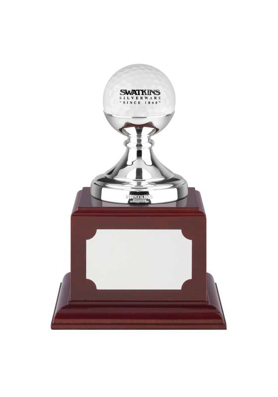 MB 4.5in Swatkins Country Club Golf Ball Holder Award – Silver