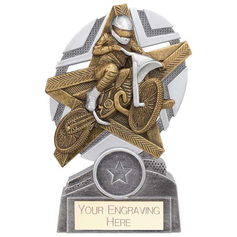 The Stars Motorcross Plaque Award