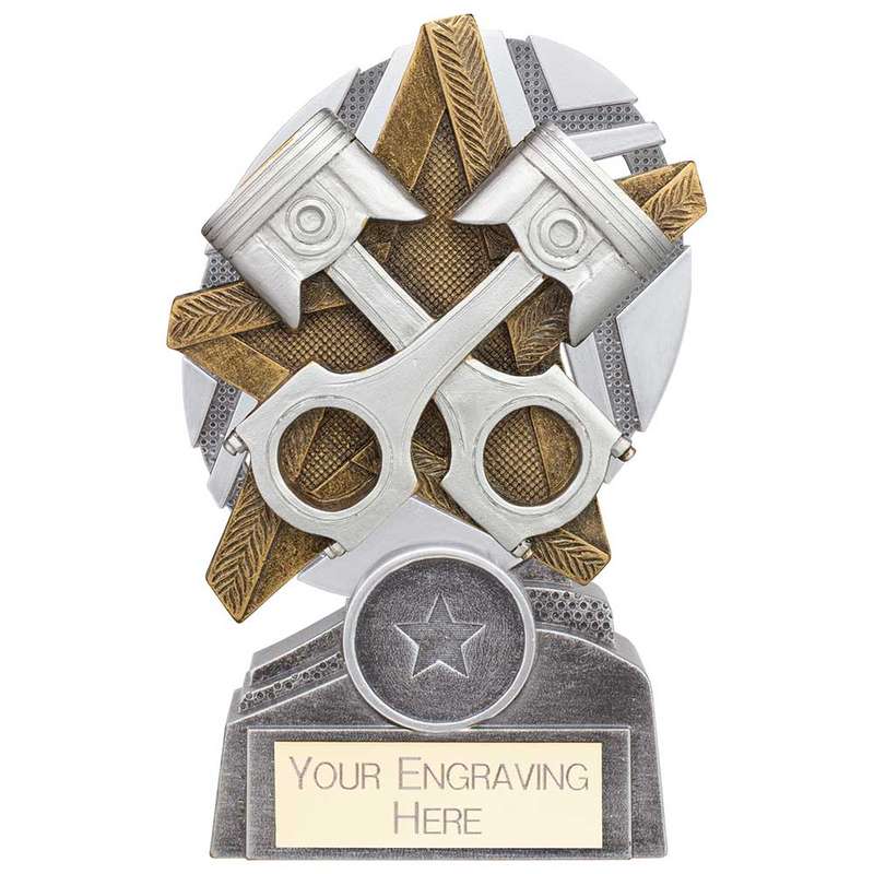 The Stars Motorsport Piston Plaque Award