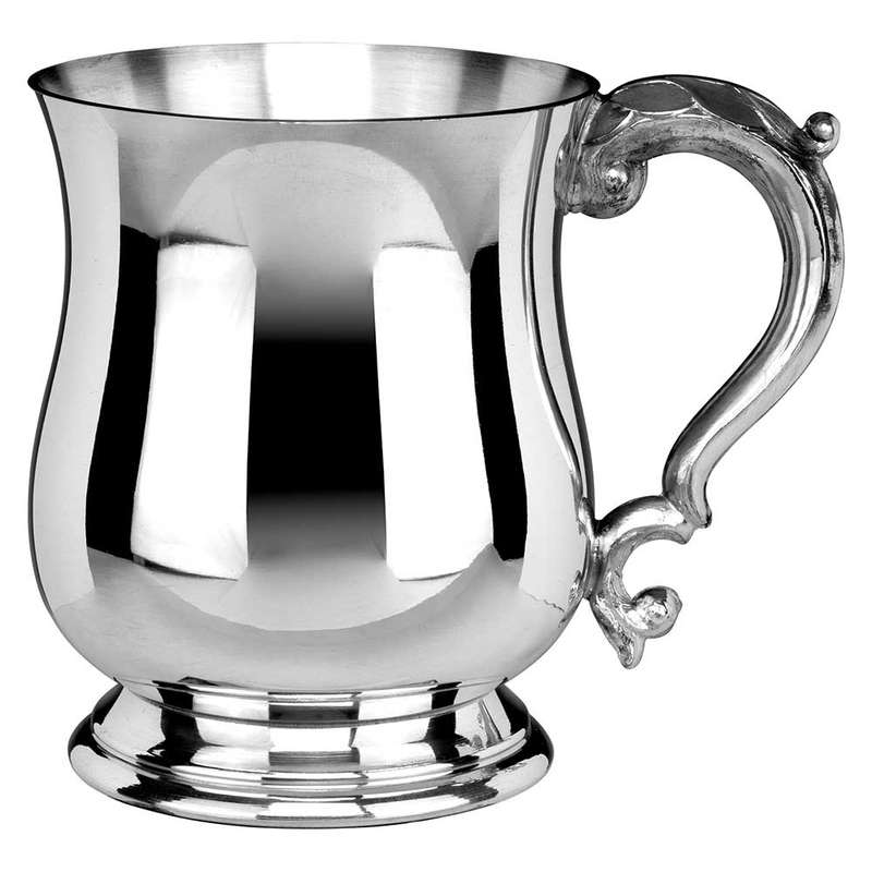 The Georgian English Pewter Tankard