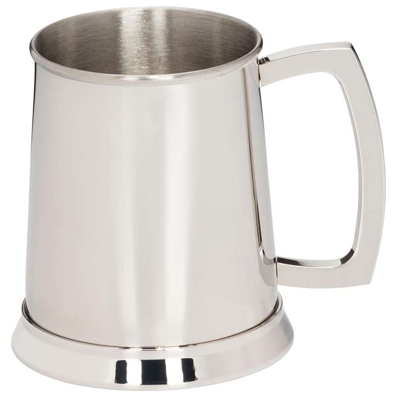 The Brannigan Polished Steel Tankard