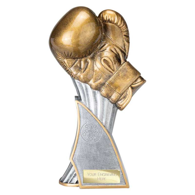Total KO Resin Award Antique Silver