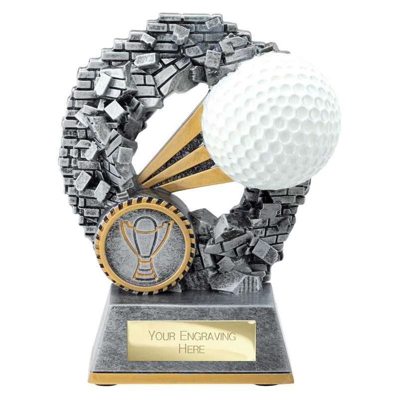 Blast Out Golf Ball Resin Award