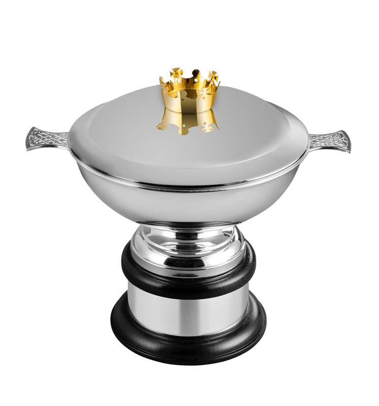 NH 10.75in Swatkins Highlands Trophy Complete – Gold/Silver