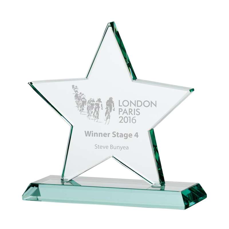 Galaxy Star Jade Glass Award