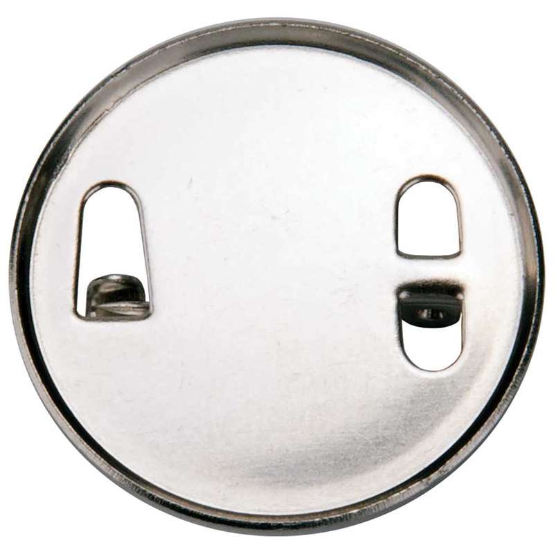 Classic Silver Pin Badge