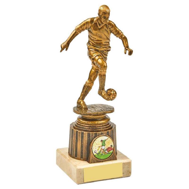 Antique Gold Male Footballer Award