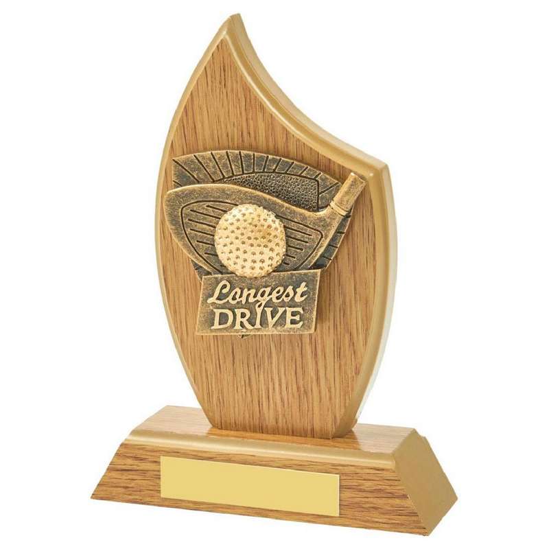 Wood Stand with Longest Drive Resin Trim