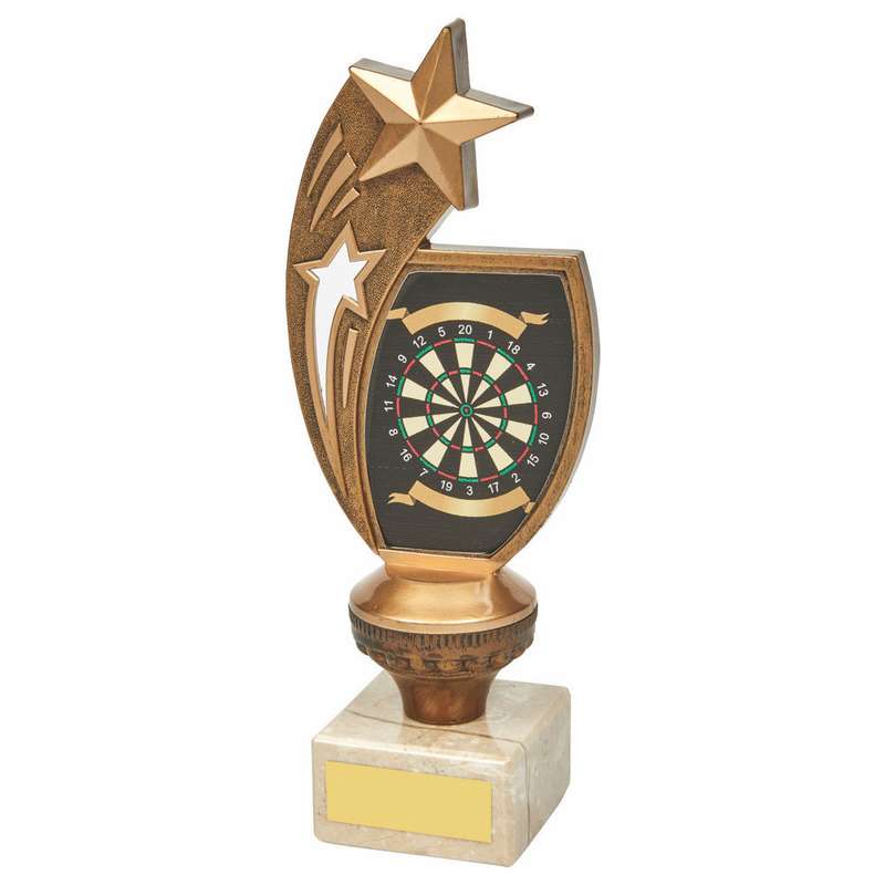 Antique Gold Darts Star Award