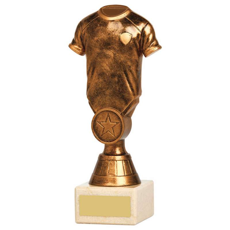 Antique Gold Football Shirt Award