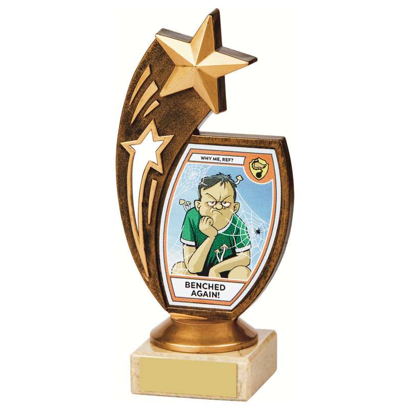 "Benched Again" Fun Award
