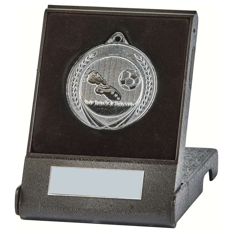 50mm Football Medal in Case