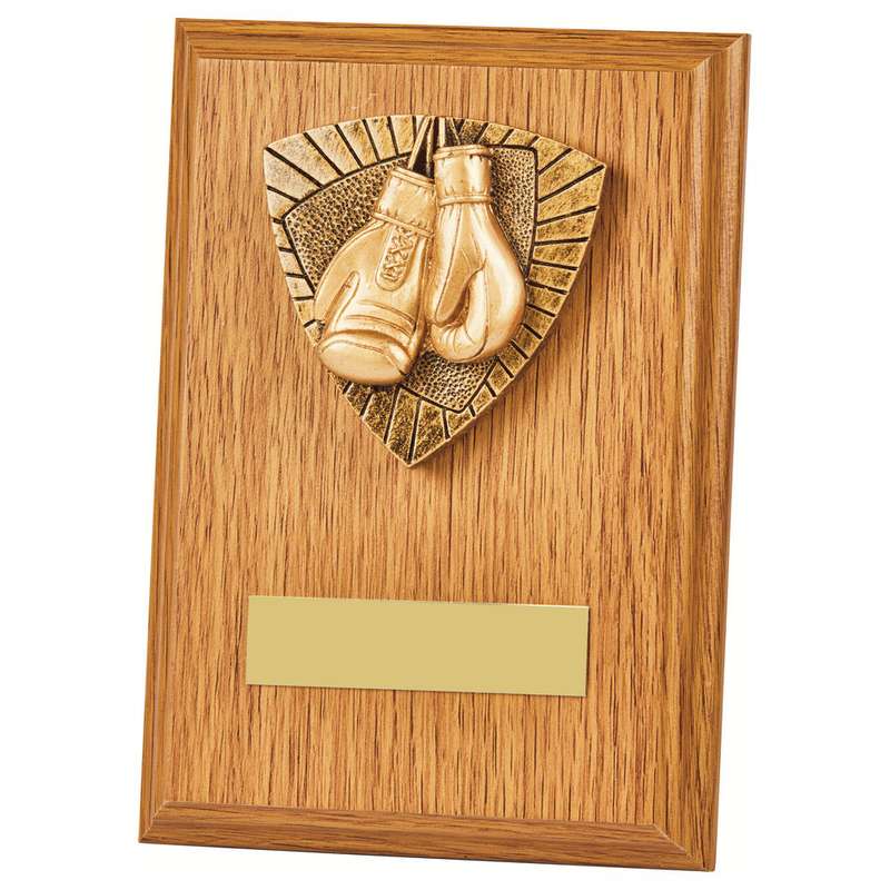 Light Oak Plaque – Boxing