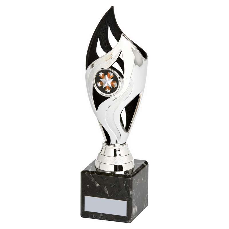 Silver Black Tulip Sculpture Award