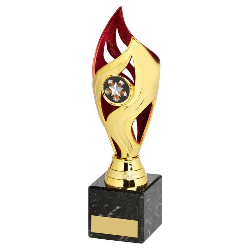 Gold Red Tulip Sculpture Award