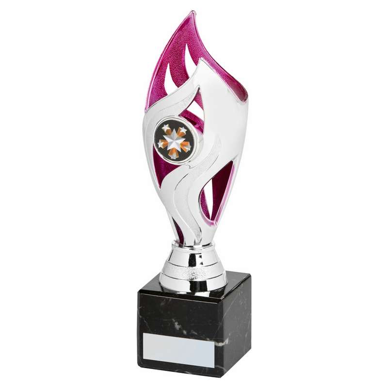 Silver Pink Tulip Sculpture Award