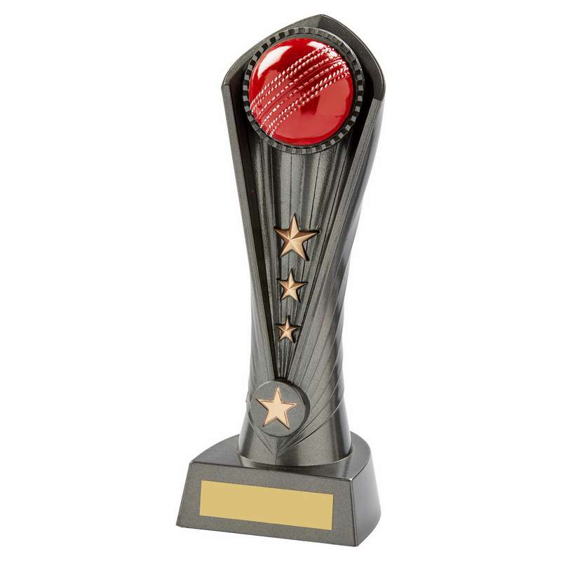 Gun Metal Silver "Cobra" Cricket Ball Award
