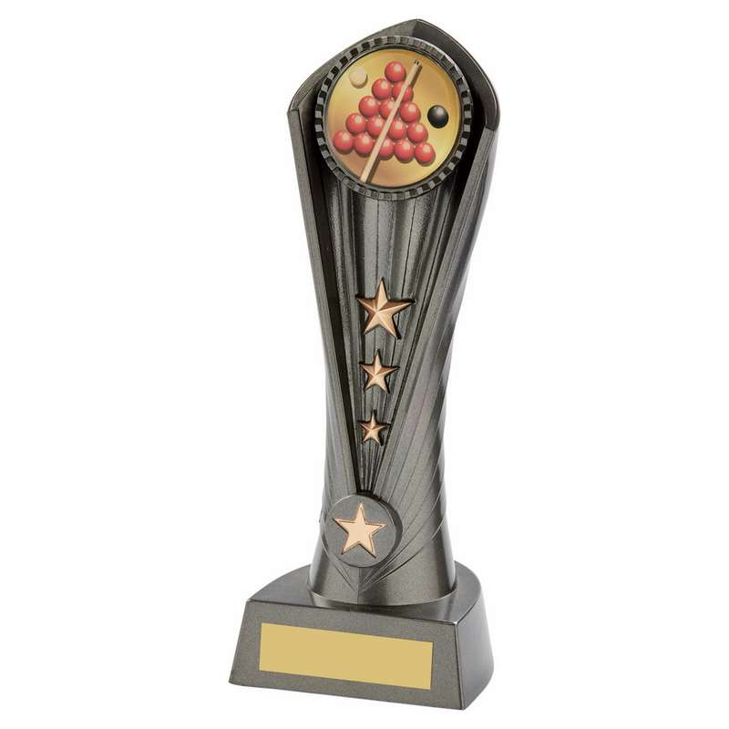 Gun Metal Silver "Cobra" Snooker Award