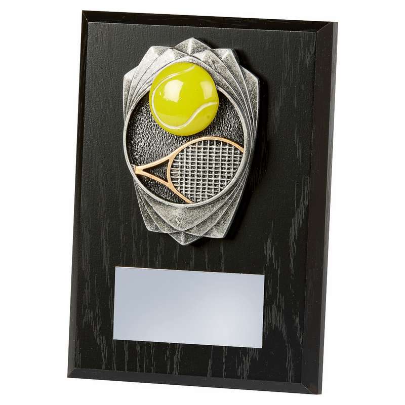 Antique Silver Tennis, Black Wood Award