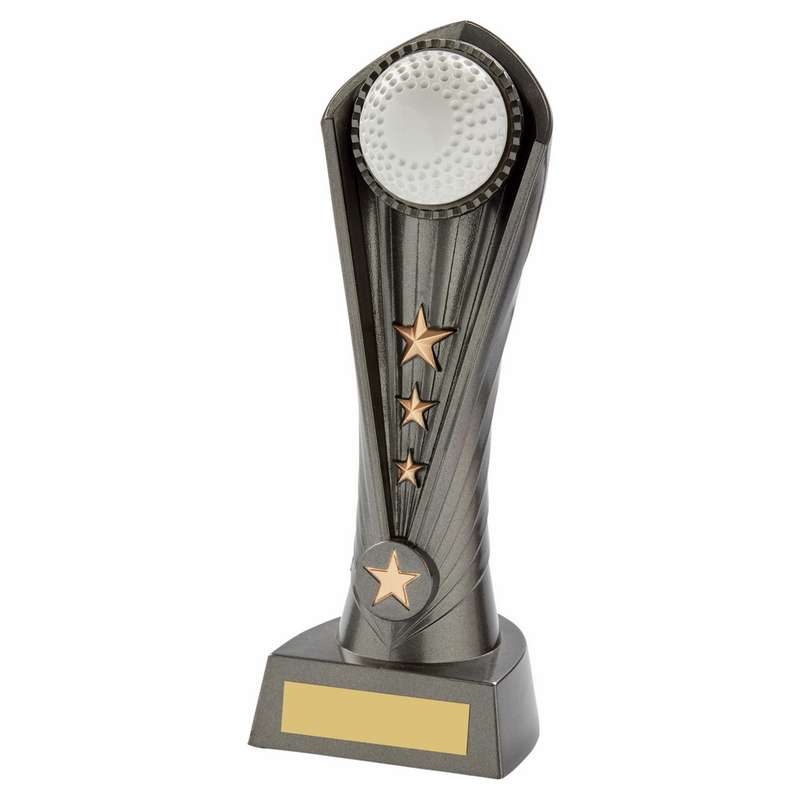 Gun Metal Silver "Cobra" Hockey Award