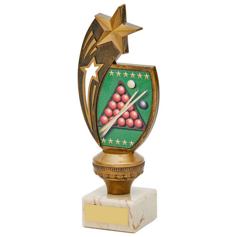 Antique Gold Snooker Trophy